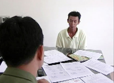 Cơ quan điều tra đang làm việc với ông Trung.