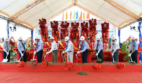 Khởi công dự án chợ Quán Thủ. Ảnh: K.G