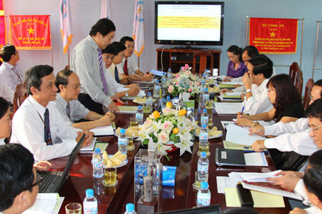 Quang cảnh buổi giám sát.