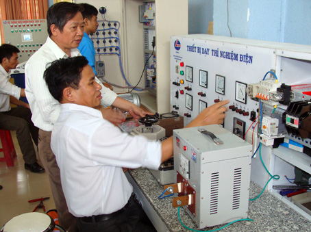 Giải pháp dự thi của một đơn vị thuộc ngành điện cơ.