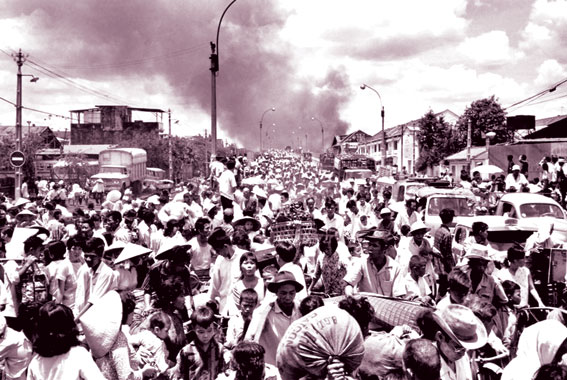 Sài Gòn hỗn loạn trong dịp Tết Mậu Thân 1968.