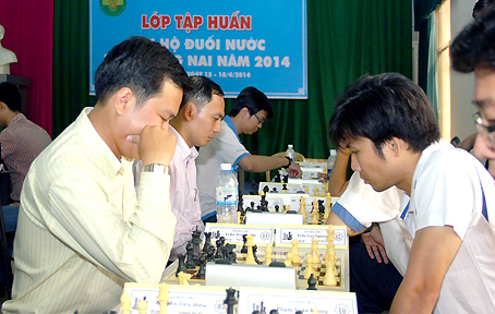 Thi đấu môn cờ vua