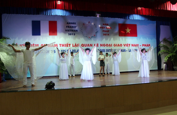  A performance act at the event.