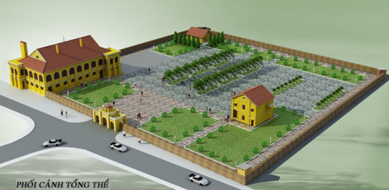 The perspective of Bien Hoa ancient citadel restoration project