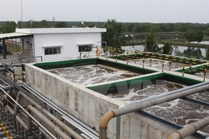 A waste water treatment facility