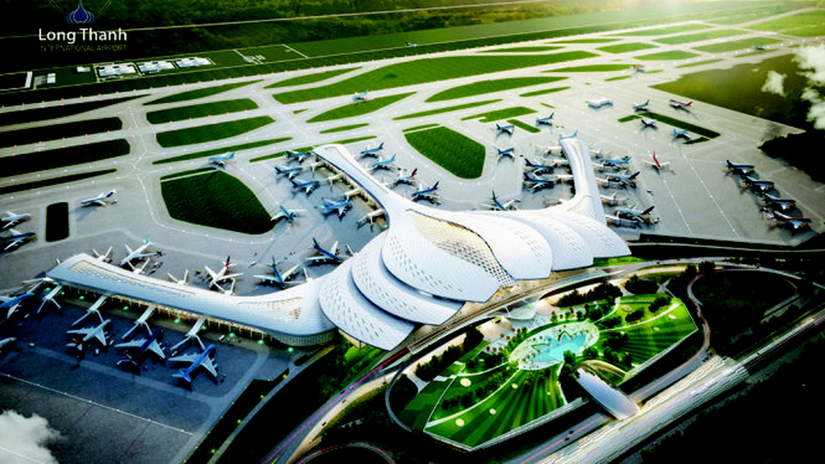 Mô hình sân bay quốc tế Long Thành