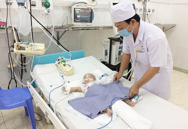 Một ca sởi biến chứng ở trẻ nhỏ 3 tháng tuổi điều trị tại Bệnh viện nhi đồng Đồng Nai