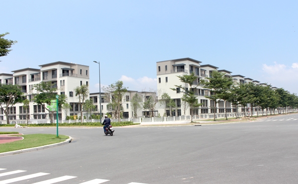 Một khu đô thị thương mại đang triển khai gần Trung tâm hành chính huyện Nhơn Trạch