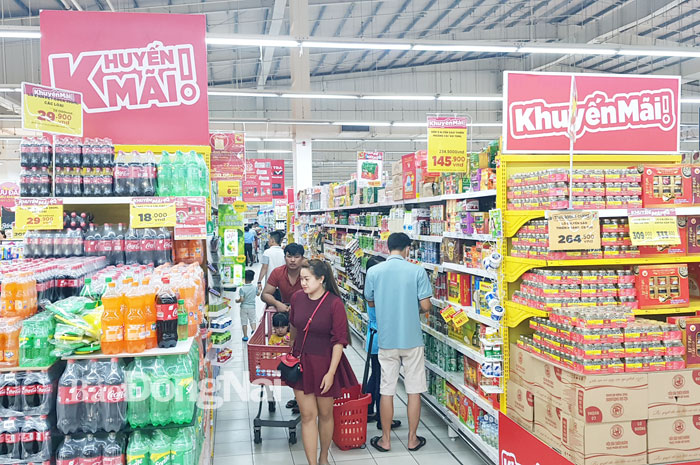 Nhiều siêu thị, trung tâm thương mại triển khai các chương trình kích cầu, khuyến mại “khủng” trong tháng 7 này. Ảnh: Hải Quân