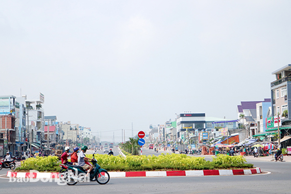 Dự án đường 319 (đoạn cuối tuyến) là một trong những dự án đầu tư công trên địa bàn H.Nhơn Trạch hiện đã hoàn thành xây dựng