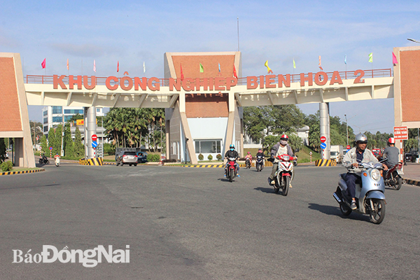 KCN Biên Hòa 2 đã lấp đầy không còn diện tích cho thuê. Tên ảnh: Kiemke 6.