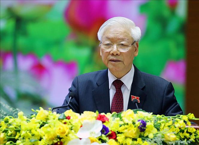 Tổng Bí thư, Chủ tịch nước Nguyễn Phú Trọng. Ảnh: Dương Giang/TTXVN