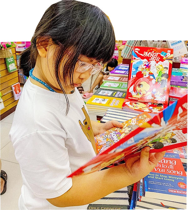 Trẻ em Đồng Nai thích đọc sách