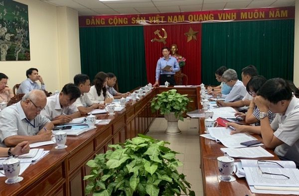 Phó chủ tịch UBND tỉnh Võ Văn Phi chủ trì buổi làm việc