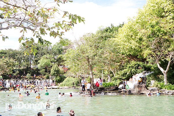 Khu du lịch Suối Mơ đang đề xuất mở rộng diện tích khai thác du lịch . Ảnh: Ngọc Liên