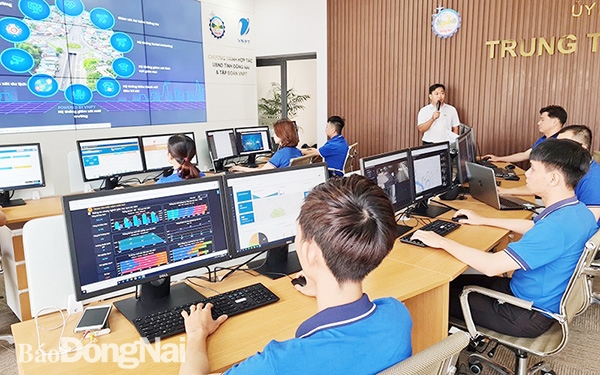 VNPT Đồng Nai đang triển khai xây dựng trung tâm điều hành thông minh cho một số đơn vị của tỉnh, trong đó có UBND tỉnh và TP.Biên Hòa