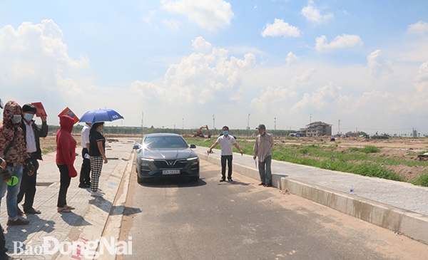 13 tuyến đường có bề mặt cắt từ 4-5m tại Khu tái định cư Lộc An- Bình Sơn sẽ được mở rộng