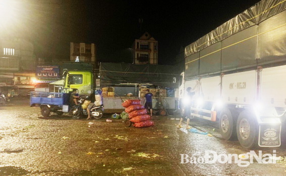 Chợ Tân Biên sẽ tạm ngừng hoạt động để thực hiện điều tra, truy vết trong phòng, chống dịch Covid-19. (Ảnh: CTV)