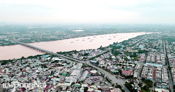 Nhiều khu vực ven sông Đồng Nai đã được đưa vào danh mục thu hồi đất đấu thầu lựa chọn nhà đầu tư triển khai dự án. Ảnh: K.Minh