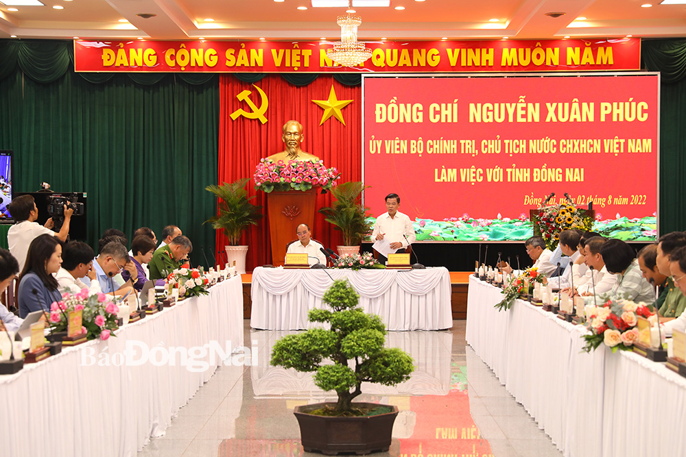 Theo Bí thư Tỉnh ủy Nguyễn Hồng Lĩnh phát biểu tại buổi làm việc