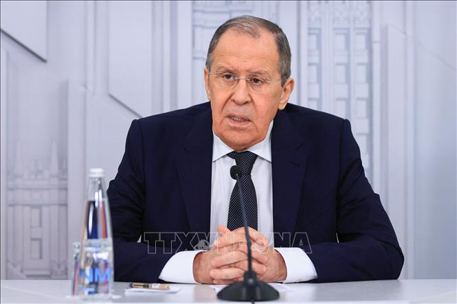  Ngoại trưởng Nga Sergei Lavrov. Ảnh: AFP/TTXVN