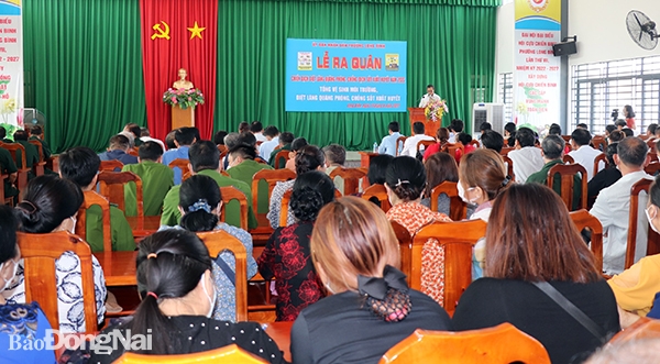 Lễ ra quân chiến dịch diệt lăng quăng phòng, chống dịch sốt xuất huyết năm 2022 tại P.Long Bình