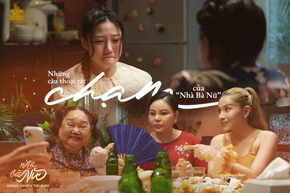 Nhà bà Nữ có những “câu thoại từ đời sống” được khán giả quan tâm tranh luận