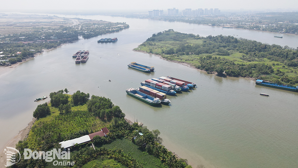 Khu vực xảy ra tai nạn nhìn từ trên cao