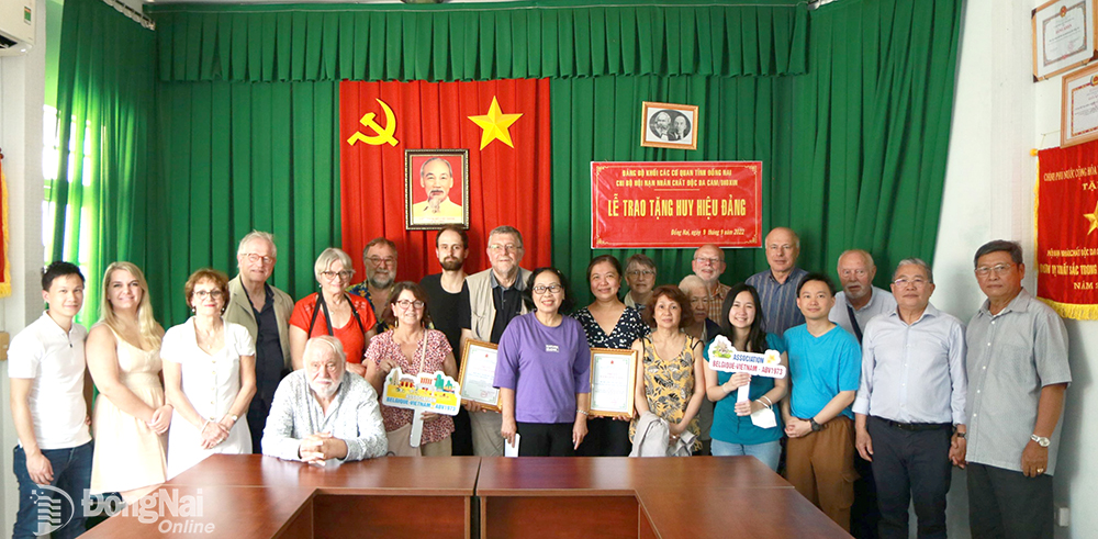 Hội Hữu nghị Bỉ - Việt hỗ trợ nạn nhân chất độc da cam tại Đồng Nai