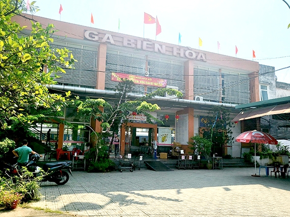 Nhà ga Biên Hòa ngày nay