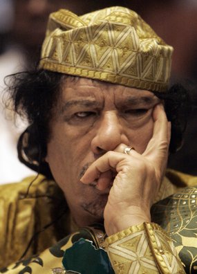 Tổng thống Libya Muanmar Gaddafi 