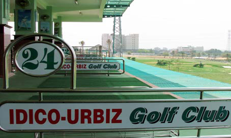 Sân tập golf của Idico - Urbiz.                                          Ảnh: X. PHÚ