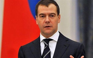 Tổng thống Nga Dmitry Medvedev