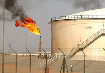 Một mỏ dầu ở khu vực sa mạc Sahara của Libya. (Nguồn: en.wikipedia.org)