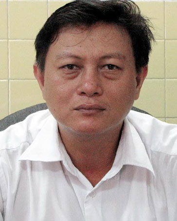 Ông Lâm Quang Liêm - Phó giám đốc Trung tâm Khuyến công tỉnh.