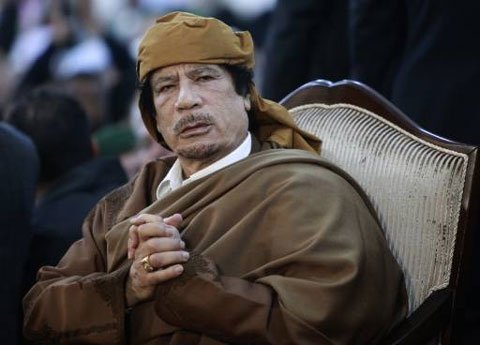 Muammar Gaddafi  