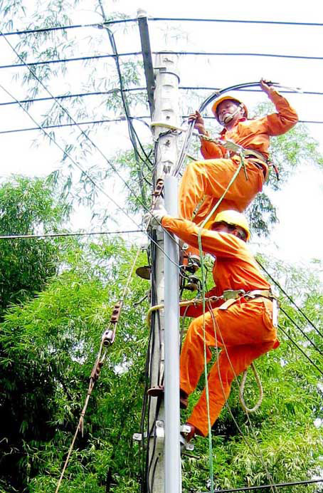 Năm 2011, Công ty điện lực Đồng Nai đã thực hiện nhiều công trình sửa chữa lớn, tiết kiệm được trên 5 tỷ đồng.(Ảnh minh họa)