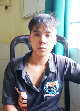 Nguyễn Minh Đức đã bị bắt giữ tại cơ quan công an