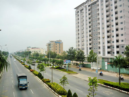 Một góc khu đô thị Biên Hòa 