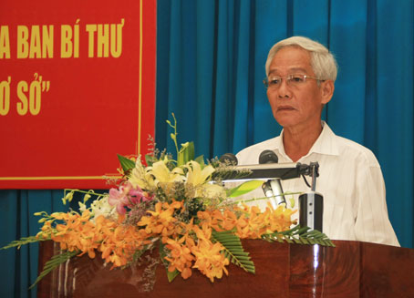 Đồng chí Lê Hồng Phương phát biểu chỉ đạo tại hội nghị
