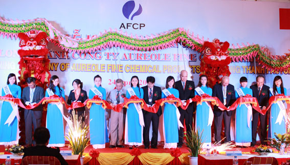 Khánh thành nhà máy sản xuất hóa chất có vốn đầu tư từ Nhật Bản