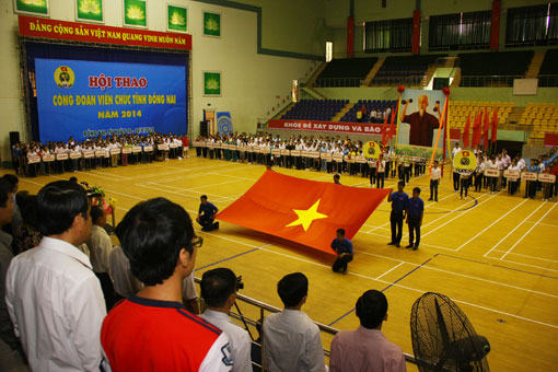 Quang cảnh lễ khai mạc