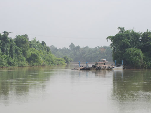 Vào cuối tháng, nước trên sông Đồng Nai sẽ lên dần.