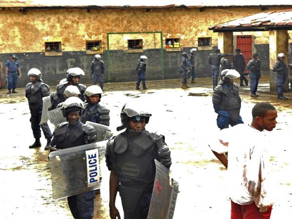 Ít nhất 1.600 tù nhân ở trong nhà tù tại thời điểm các tù nhân thành phố Bukavu tiến hành đào tẩu. (Nguồn: AFP)