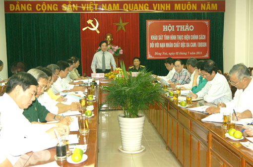 Phó chủ tịch UBND tỉnh Nguyễn Thành Trí phát biểu kết luận hội thảo