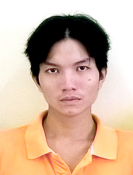 Đối tượng bán ma túy Trương Lương Hoài Ân bị công an bắt giữ.