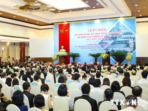 Phát biểu của Chủ tịch nước tại Lễ kỷ niệm ngày ký Hiệp định Geneva