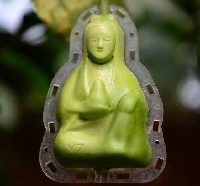 Quả bầu giống Phật Bà Quan Âm. (Nguồn: CCTV)