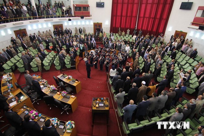 Một phiên họp của Quốc hội Libya. (Nguồn: THX/TTXVN)