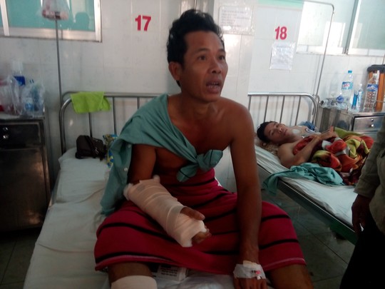 Ông Huấn kể lại sự việc